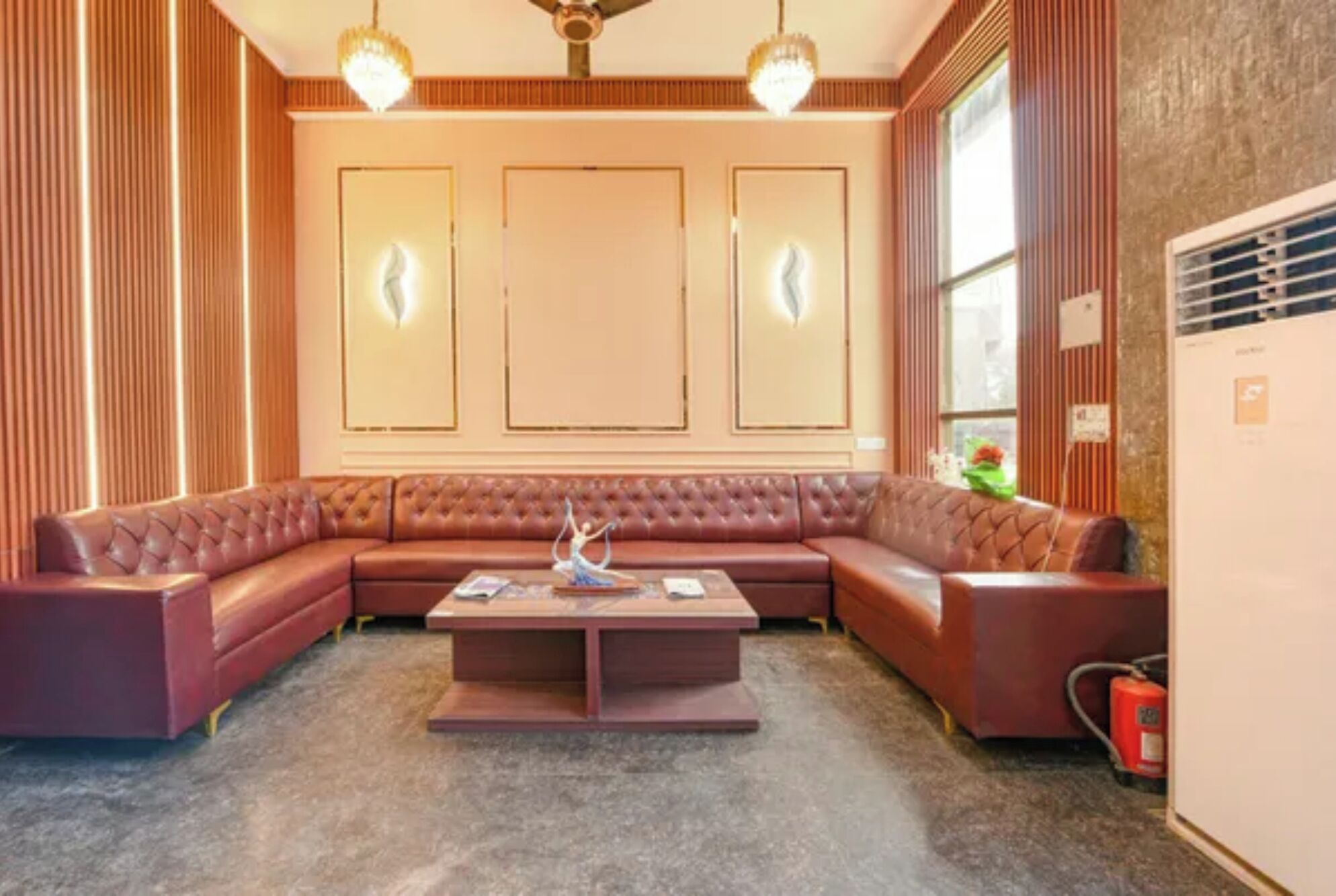 Sitzecke in der Lobby