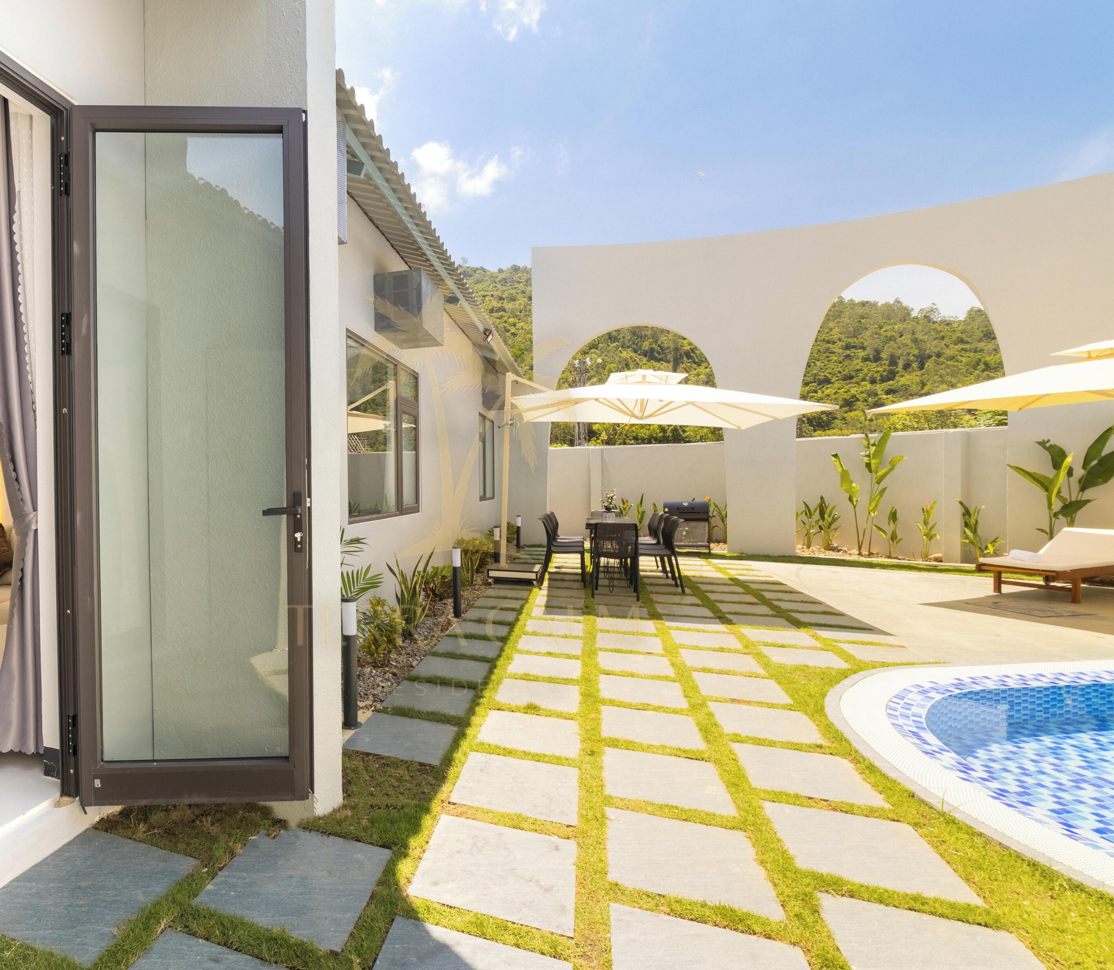 Villa, 6 Bedrooms, Private Pool, Mountain View | Outdoor dining