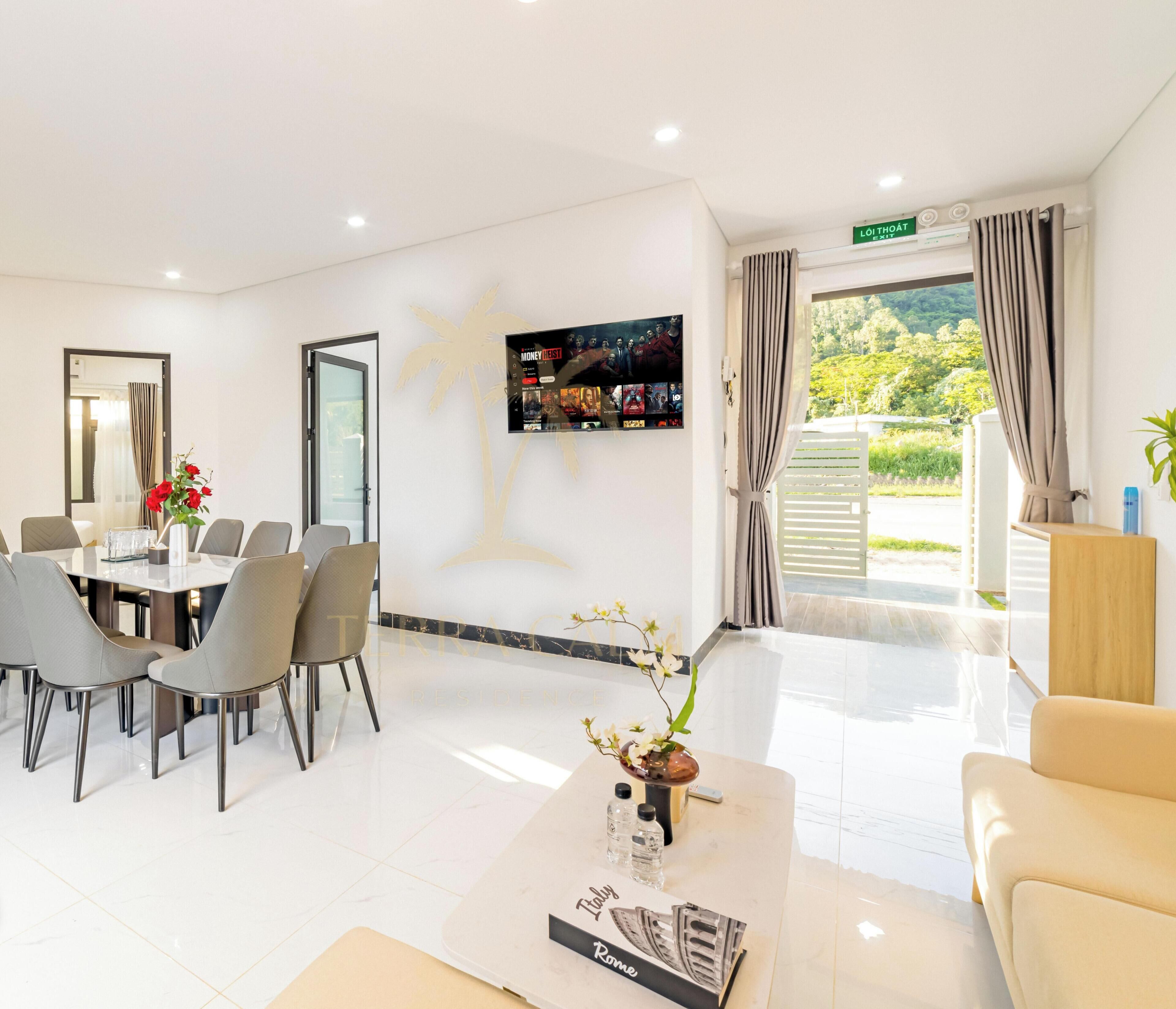 Vila, 6 kamar tidur, kolam renang pribadi, pemandangan gunung | Interior