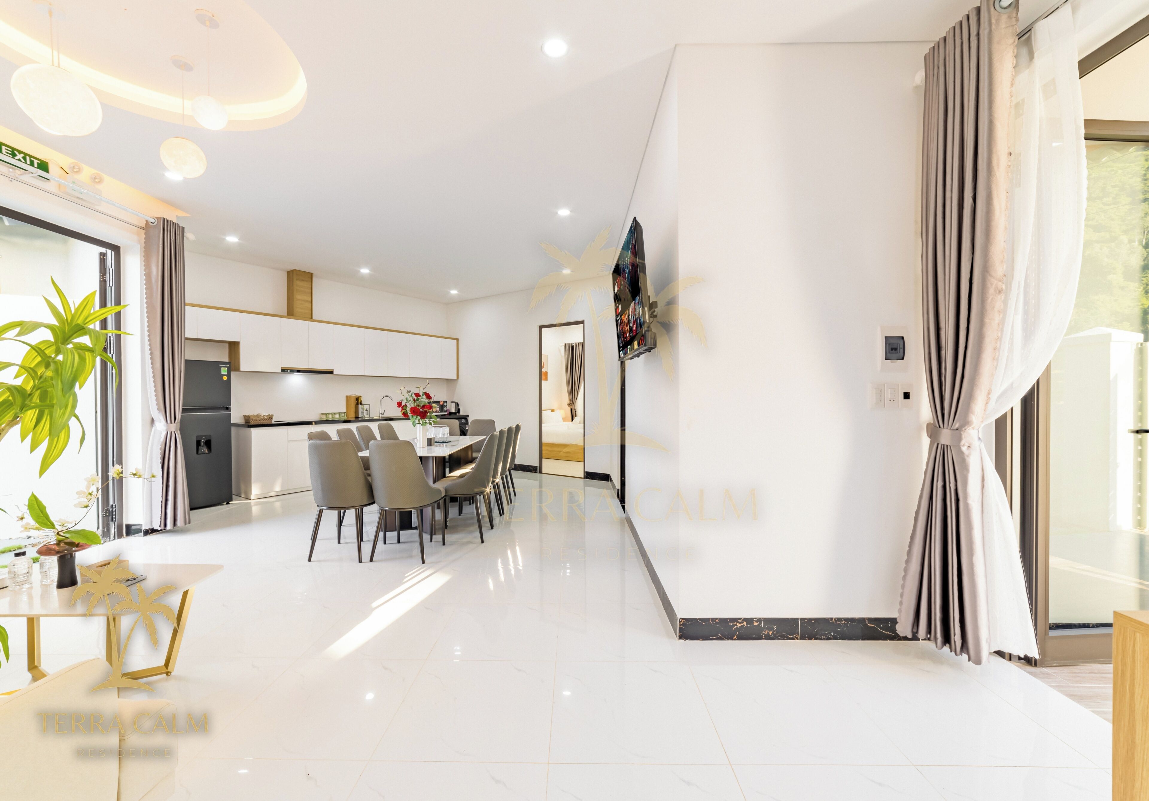 Villa, 6 Bedrooms, Private Pool, Mountain View | Interior
