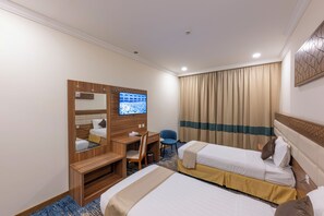 Deluxe Twin Room | In-room safe, blackout curtains, iron/ironing board, free WiFi - Joury Al Hada Hotel (Makkah)