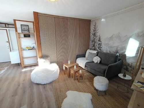 Cozy apartment with a view, 10 minutes from the slopes.