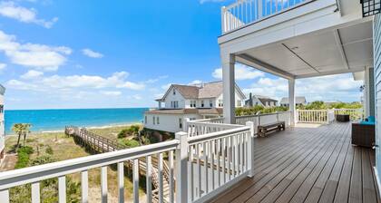 Blue Southern Charm - Oceanfront Escape in DeBordieu Colony