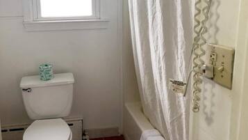Shower, hair dryer