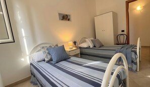 2 chambres, draps fournis