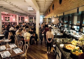 Dining - Manhattan Tri-Level Warehouse Style Apartment (Surry Hills)