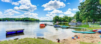 Swim, Boat, Fish On-Site: Quaint Bass Lake Cabin!