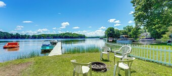 Pet-Friendly Bass Lake Cabin: Beach & Boat Dock