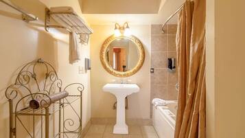 Shower, towels
