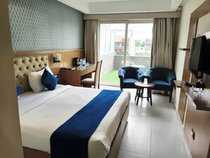 Deluxe Double Room, City View | View from room - Mohali Hotel Shanti Sagar (Sahibzada Ajit Singh Nagar)