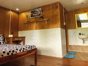 Doppelzimmer, Terrasse | Gemeinschaftsküche | Kühlschrank