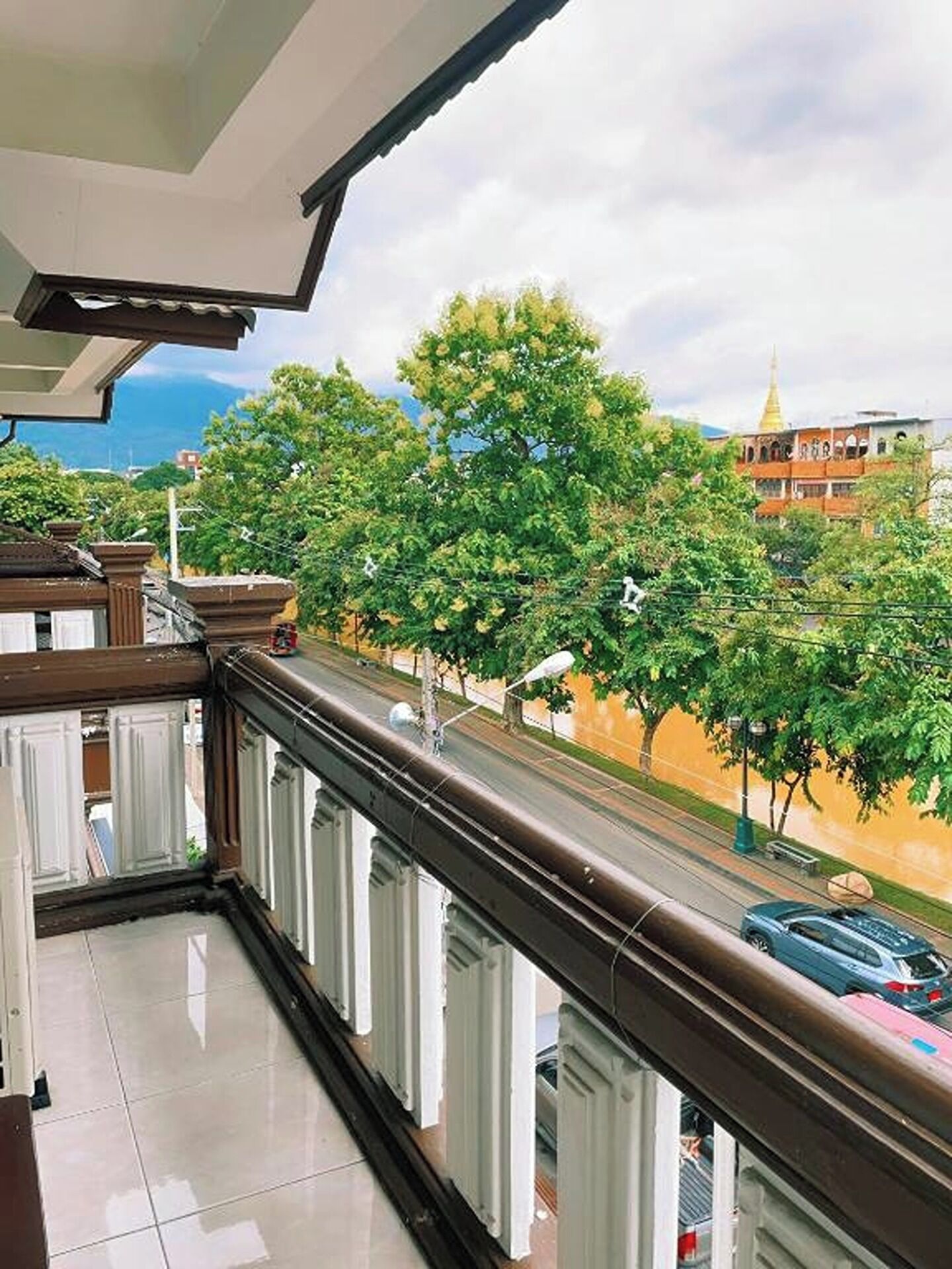 ห้องสแตนดาร์ดพักรวม, หอพักรวม, ระเบียง | ระเบียง