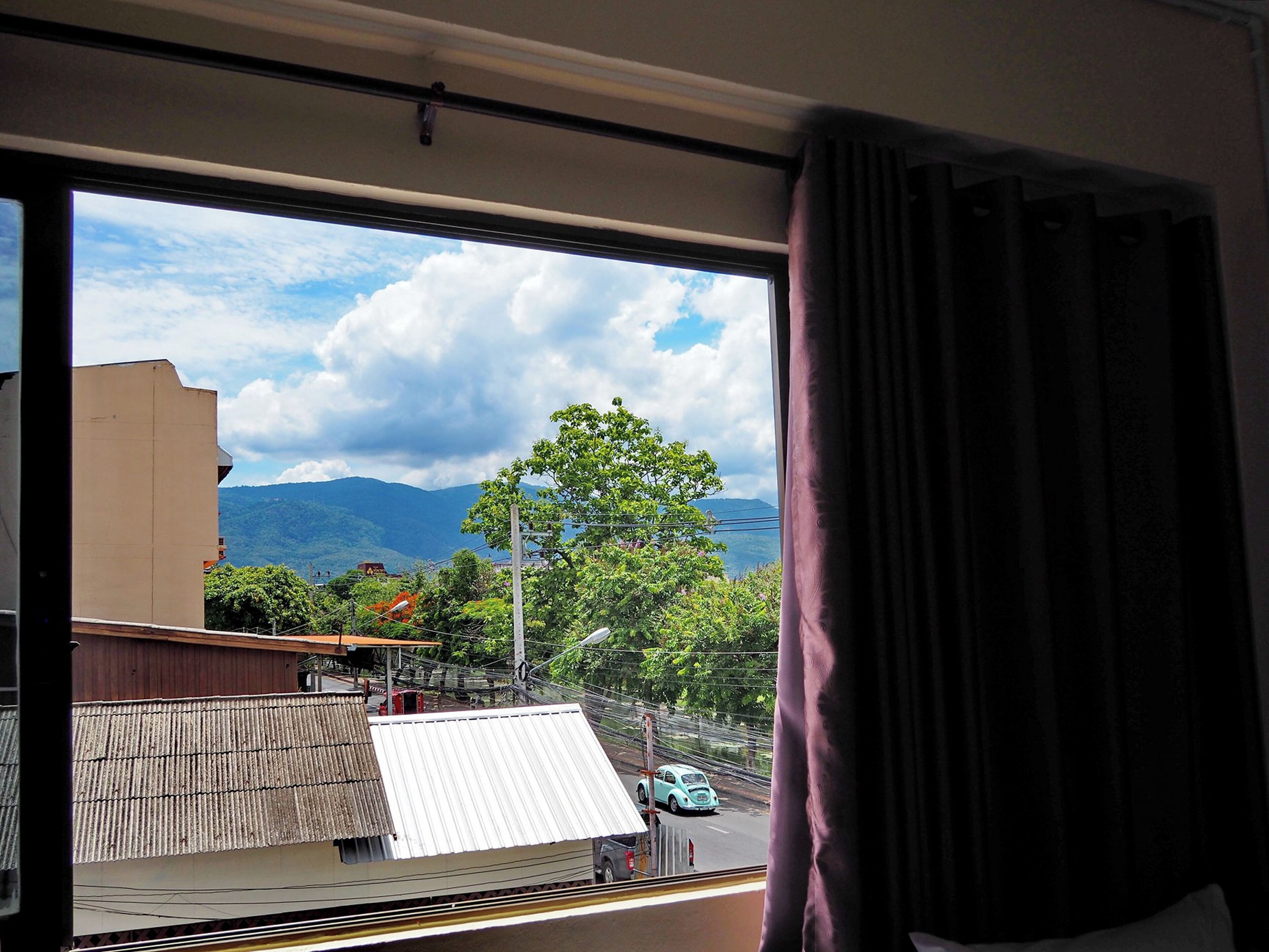 Bed in 4-Bed Female Dormitory Room | View from room