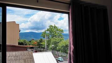Bed in 4-Bed Female Dormitory Room | View from room