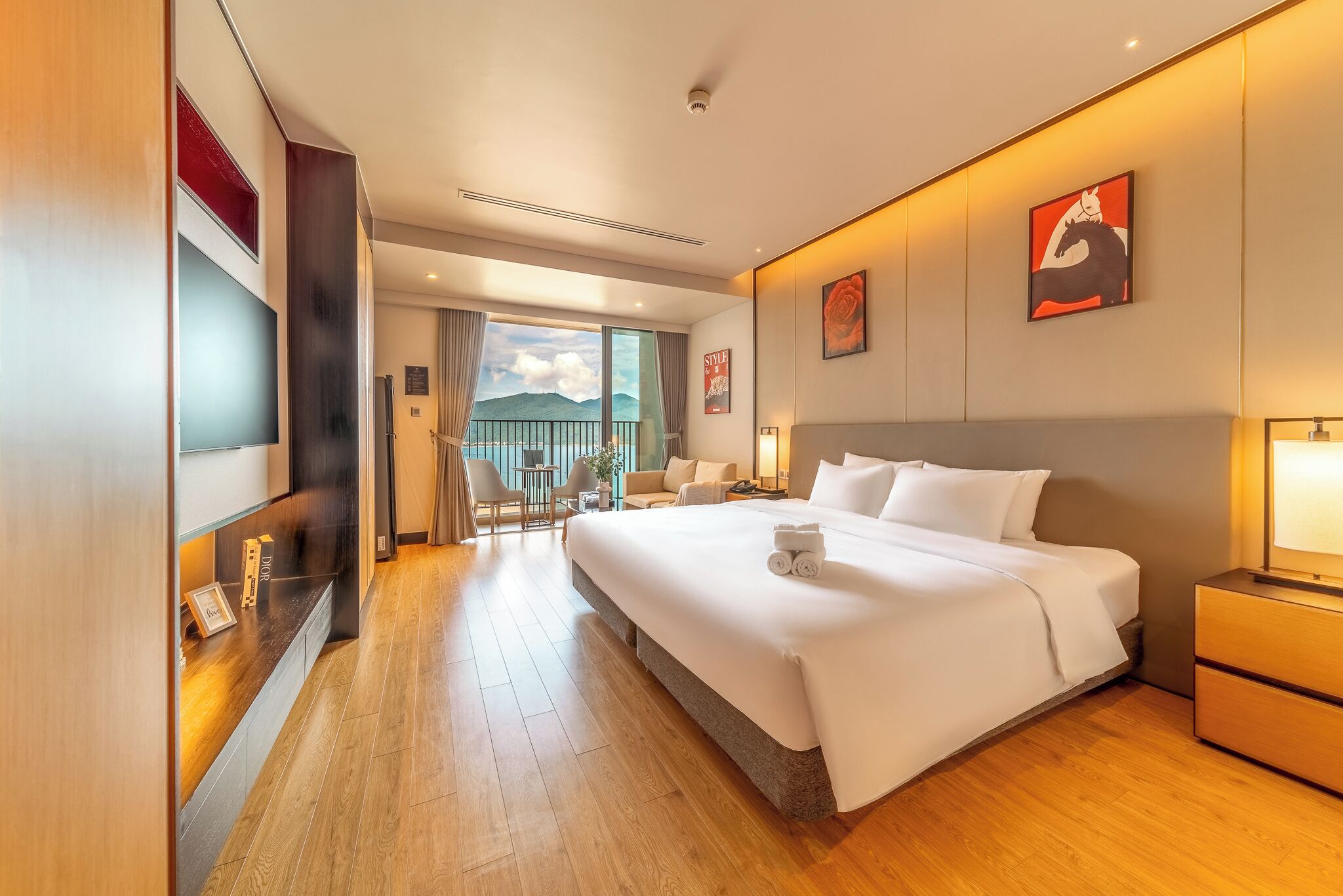 Studio, Sea View | Minibar, desk, laptop workspace, WiFi (free)