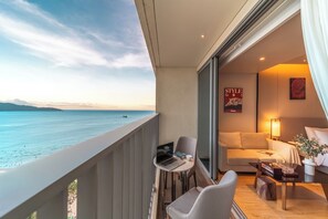 Studio, Sea View | Terrace/patio - Terra Calm Soleil Beachfront Residence (Son Tra)