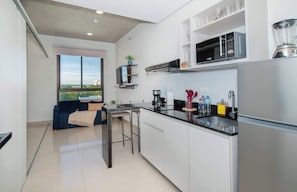 Studio, City View | Private kitchen - Corporate Stays Zuba 4 (Luque)