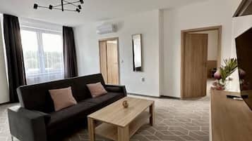Apartment, City View | Living area