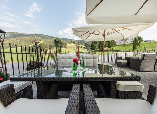 Self-catering house for groups of up to 28 people in the Bregenzerwald, in a beautiful location