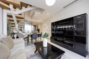 Apartment, Balcony | Living area - Bloomfields 2br Duplex in Oasis 1  (Abu Dhabi)