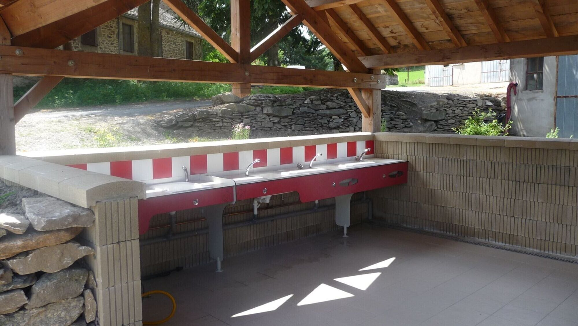 Enceinte de l’hébergement