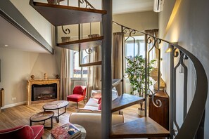 Apartment, 2 Schlafzimmer, Terrasse | Wohnbereich