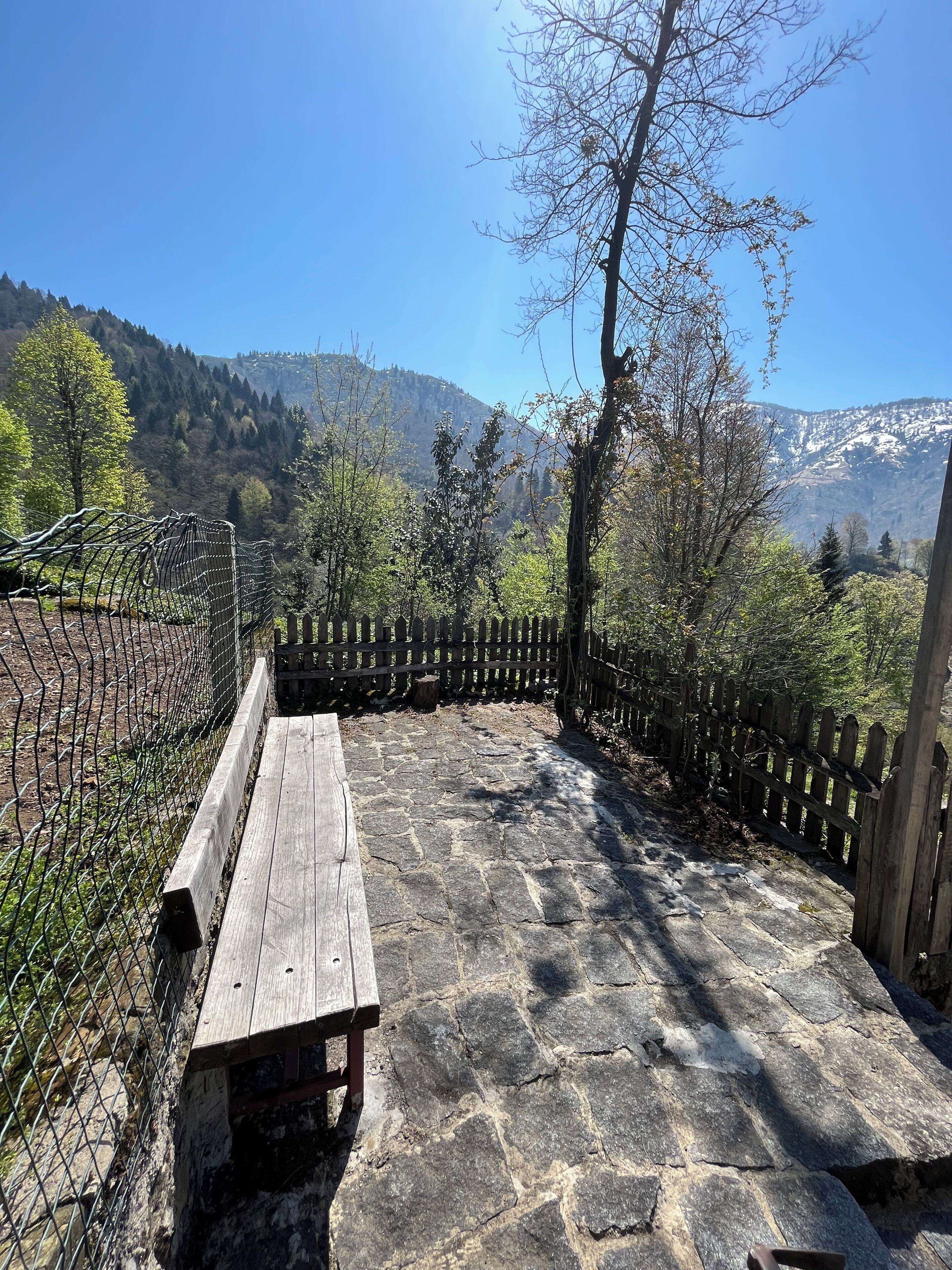 Vue depuis l’hébergement