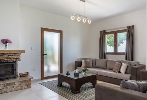 Stone 1 - Faqra - 2 bedroom apartment cliffside with large grass patio