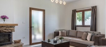 Stone 1 - Faqra - 2 bedroom apartment cliffside with large grass patio