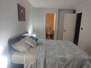 WiFi, bed sheets - Furnished 1-bedroom apartment with a terrace and parking. Daily Rental (Concepción)