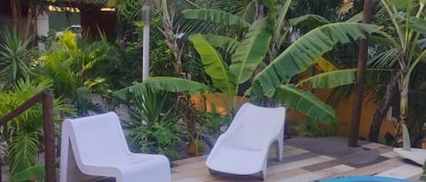 Family Room, Pool View | Terrace/patio