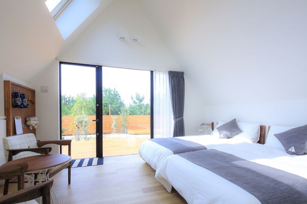 Family Quadruple Room, Non Smoking, Garden View (Room Only) | Desk, blackout drapes, WiFi (free), bed sheets