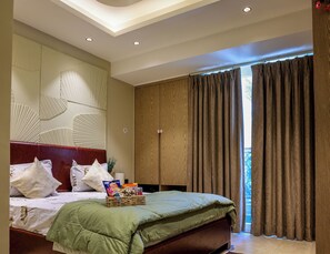 Room - Casa Solaria by Artha Heritage with Cozy Balcony in Town Central, Greater Noida (Greater Noida)