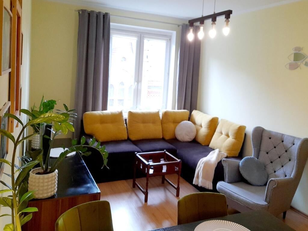 Apartamento, vista para a cidade | Área de estar