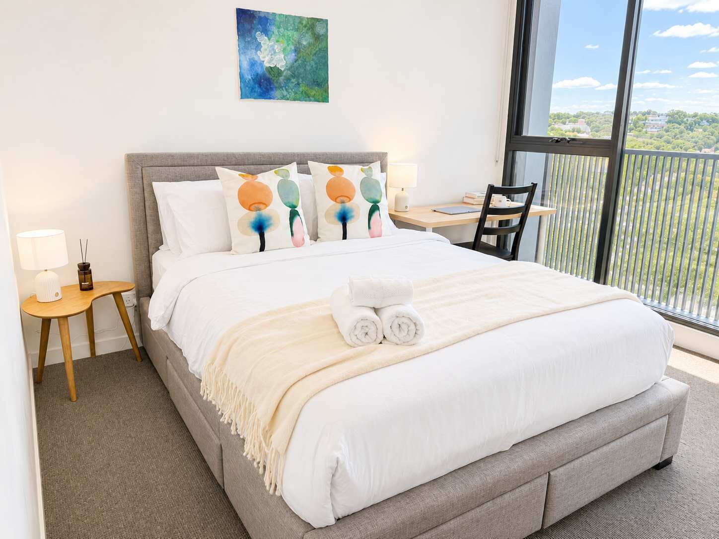 1 bedroom, desk, iron/ironing board, WiFi