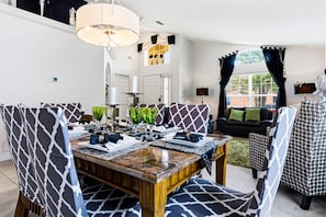 Dining - 4BR Villa, South-Facing Pool Near Disney (Kissimmee)