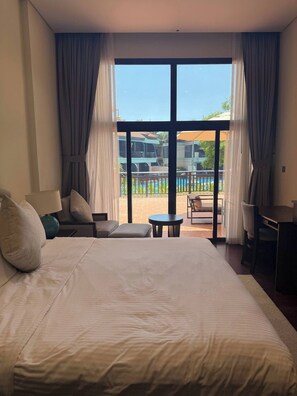 1 habitación, acceso a internet y ropa de cama 