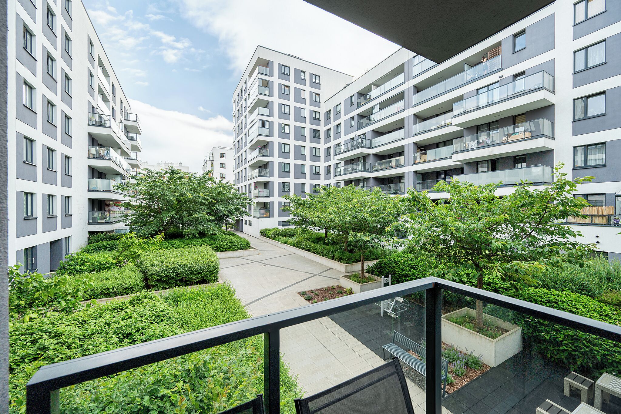 Departamento, balcón | Vista del balcón