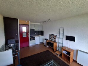 TV - Cozy studio, lake view - 4 guests (Tignes)