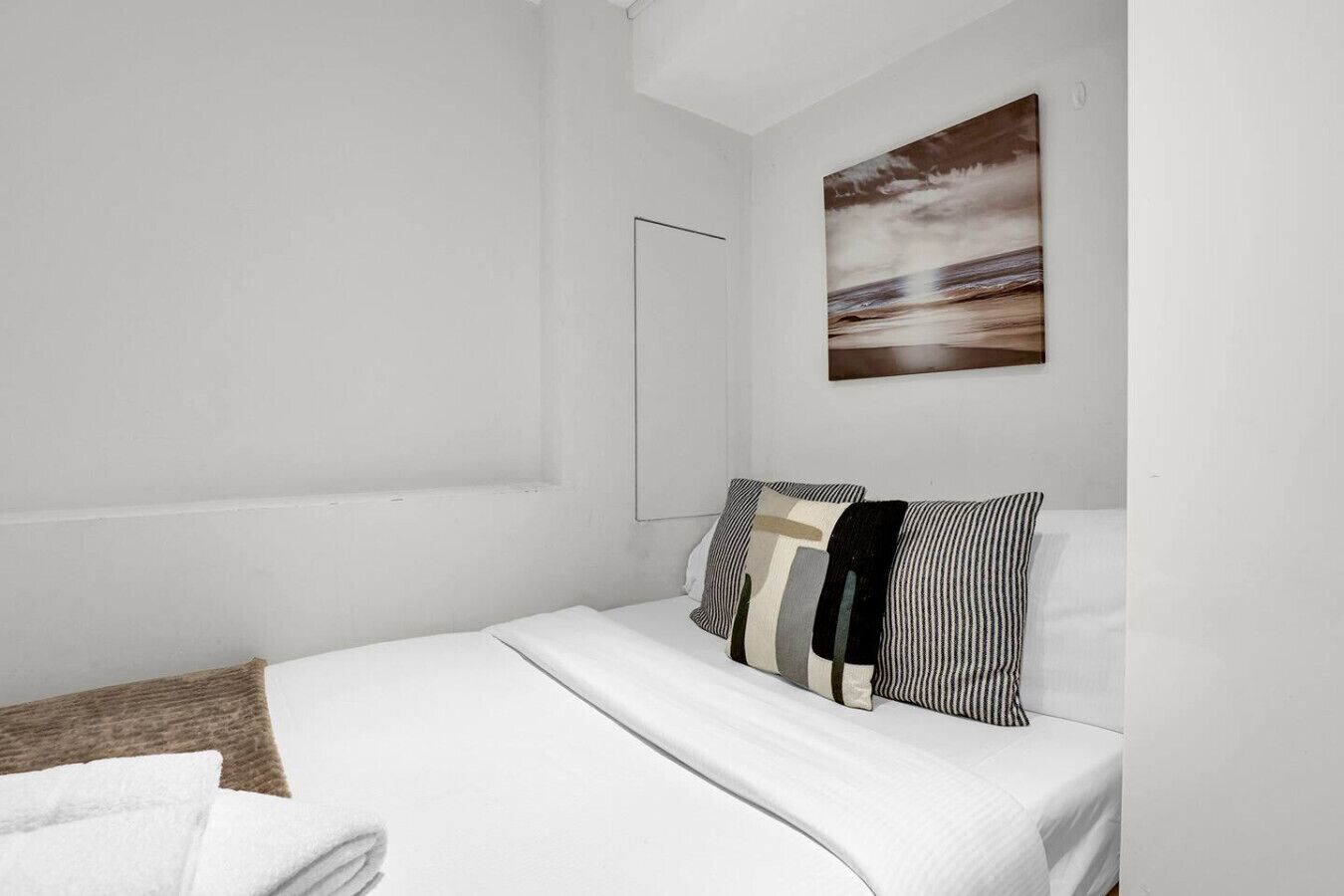 Desk, iron/ironing board, WiFi (free), bed sheets