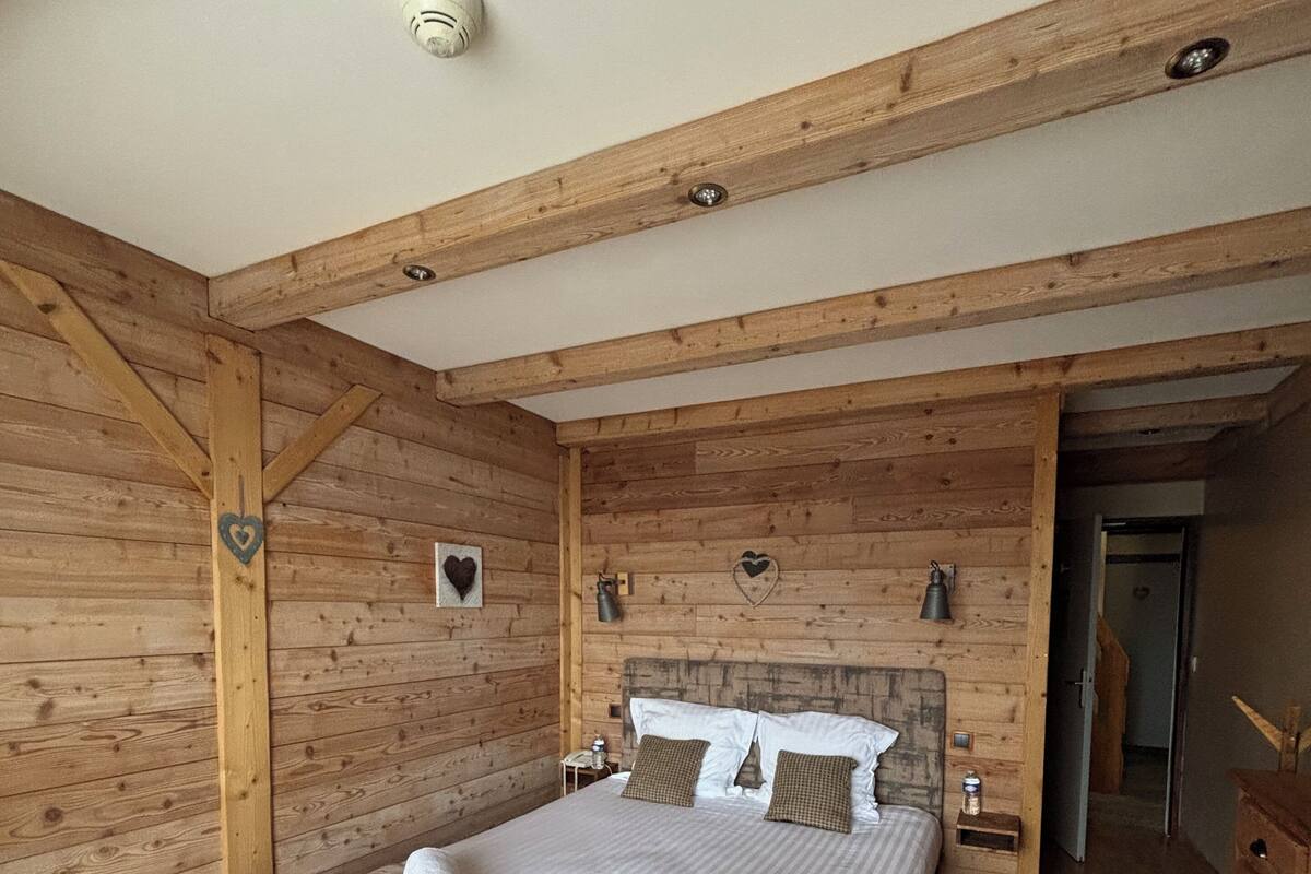 Quarto casal, vista para a montanha | Wi-Fi de cortesia