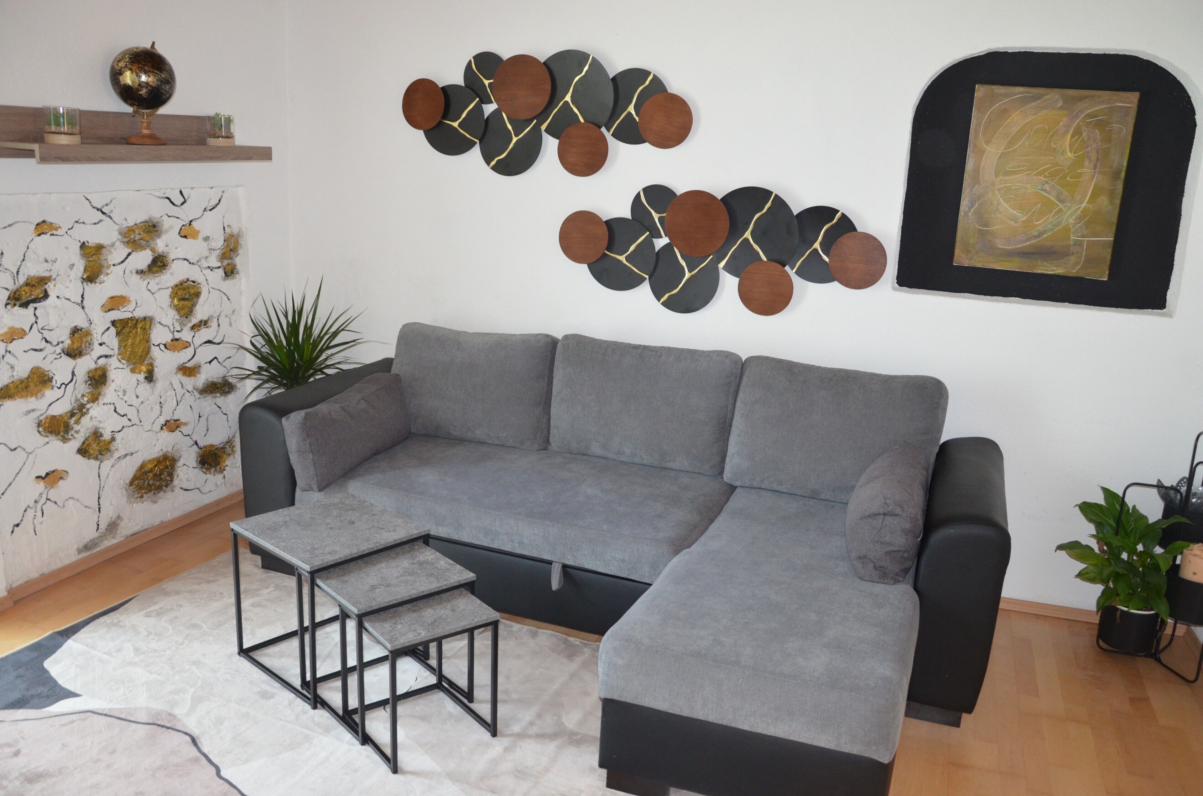 Fernseher, Kamin