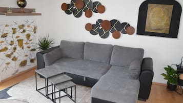 Fernseher, Kamin