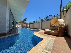 Pool - Qoople Kalan Imperium B8 - Bright 2-bedroom apartment in Alanya (Alanya)