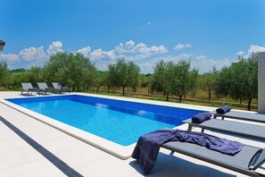 Piscine chauffée