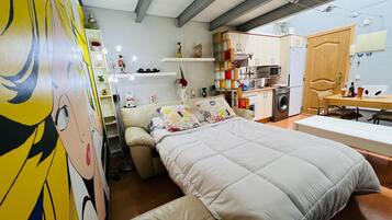 1 quarto, ferros/tábuas de passar roupa, acesso à internet