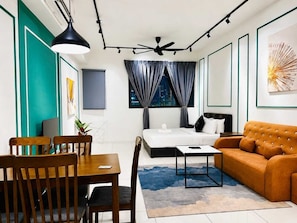 Apartament Deluxe, vistes a la ciutat | Interior