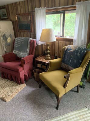 TV, DVD player, books, stereo - 1BR Cabin near Tahquamenon River (Newberry)