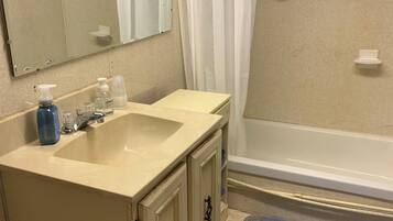 Towels, soap, toilet paper