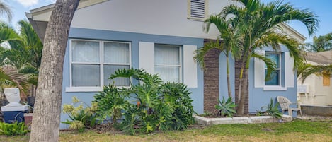 Fachada de la propiedad